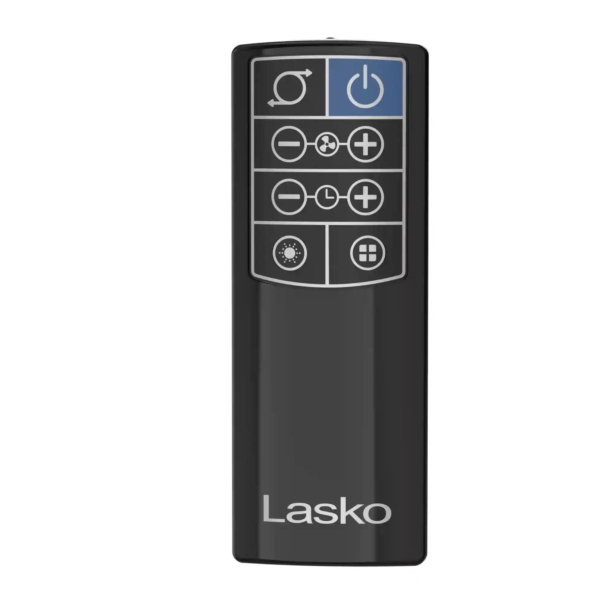 Lasko WhisperForce™ DC 48" Tower Fan (12-speed, remote, timer, gray)