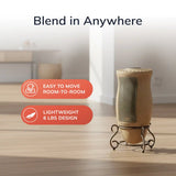 Lasko Designer Series 16" Tower Heater (2 heat settings, manual, timer, thermostat, beige)