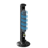 Lasko WhisperForce™ DC 42" Tower Fan (12-speed, remote, black/silver)