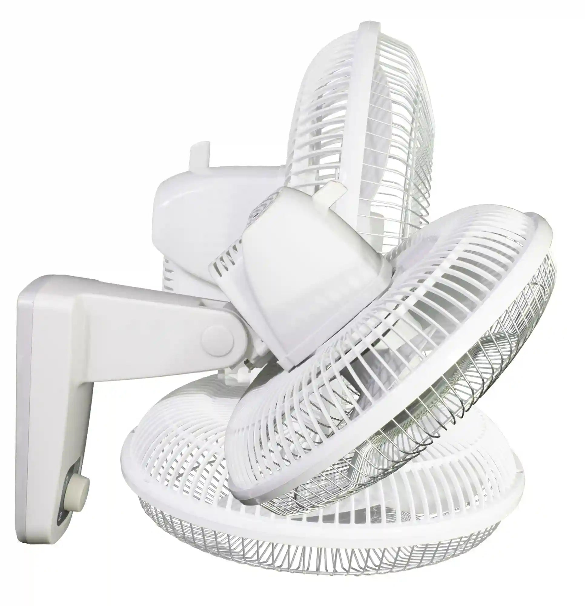 Air King 12" 1/50 HP Commercial Grade Wall Mount Fan (3-speed, manual, white)