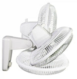 Air King 12" 1/50 HP Commercial Grade Wall Mount Fan (3-speed, manual, white)
