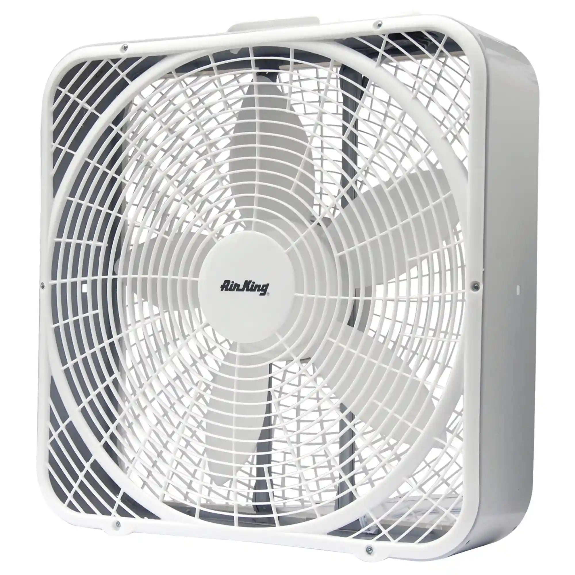 Air King 20" Commercial Grade Box Fan (3-speed, white)