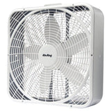 Air King 20" Commercial Grade Box Fan (3-speed, white)