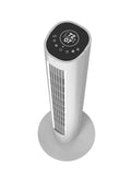 Lasko Summit WhisperForce™ DC 40" Tower Fan (12-speed, remote, timer, air filtration, gray)
