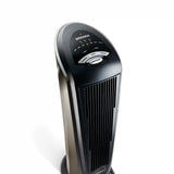 Lasko 23" Ceramic Tower Heater (2 heat settings, remote, timer, thermostat, black)