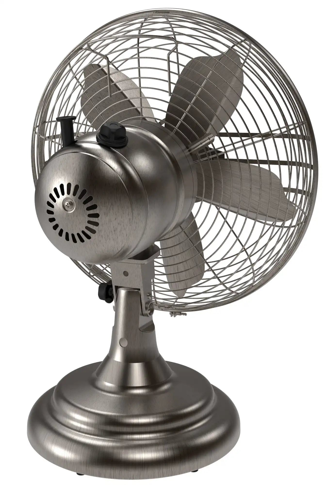 Lasko Classic 12" Table Top Fan (3-speed, manual, metal construction, bronze)