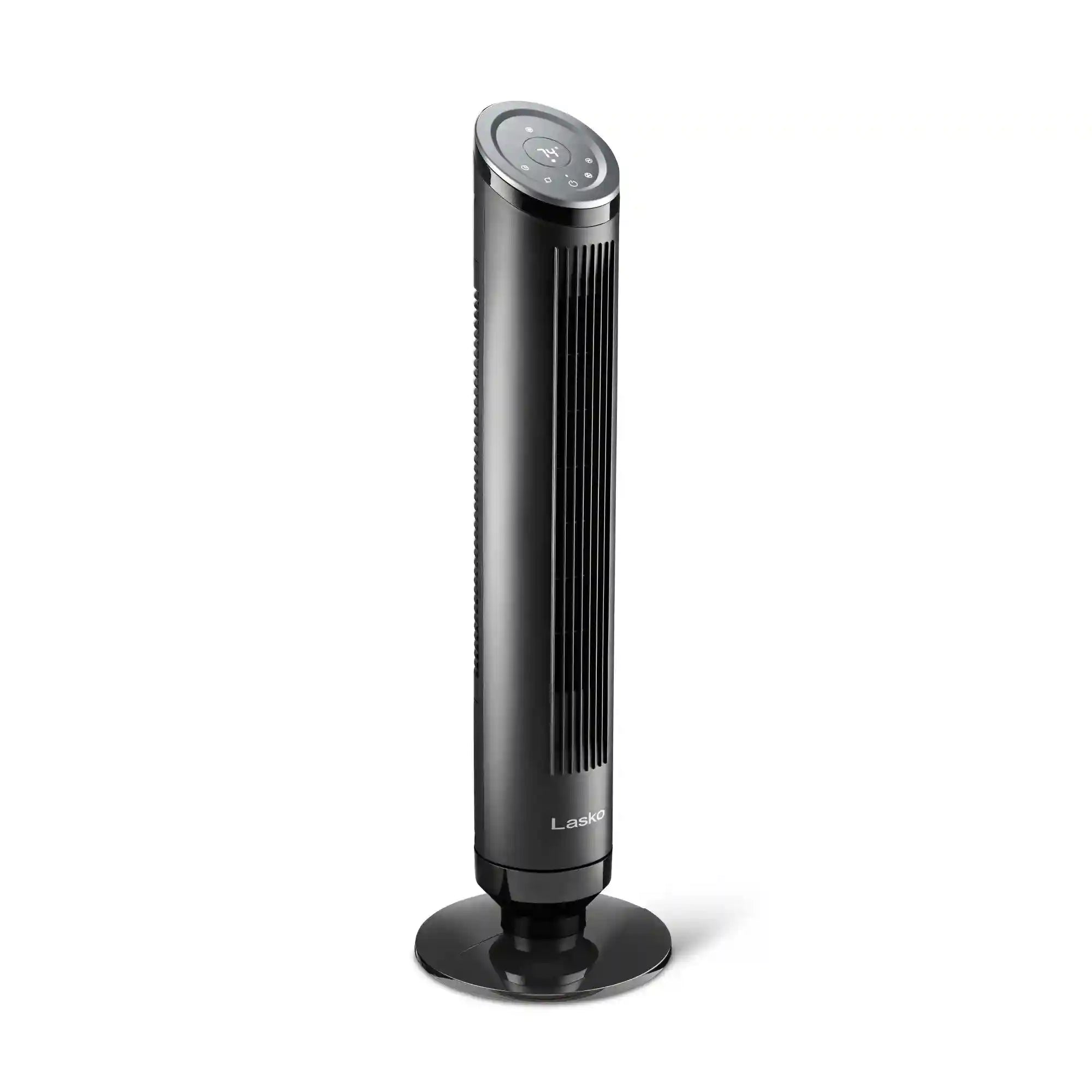 Lasko Summit 36" Tower Fan & Air Cleaner (4-speed, remote, mesh filtration, black)