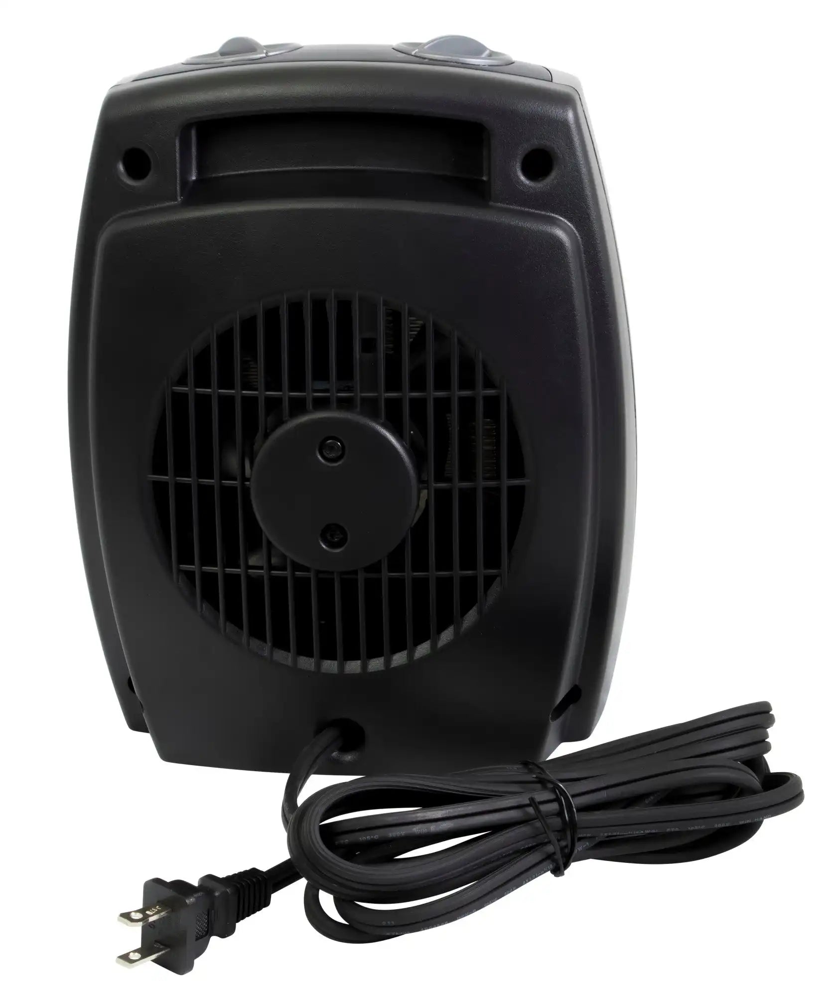 Lasko 9" Ceramic Table Top Heater (2 heat settings, manual, thermostat, tip-over switch, gray)