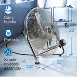 Lasko Max Performance 20" High Velocity Floor Fan or Wallmount Fan