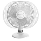 Lasko 12" Table Top Fan (3-speed, manual, white)
