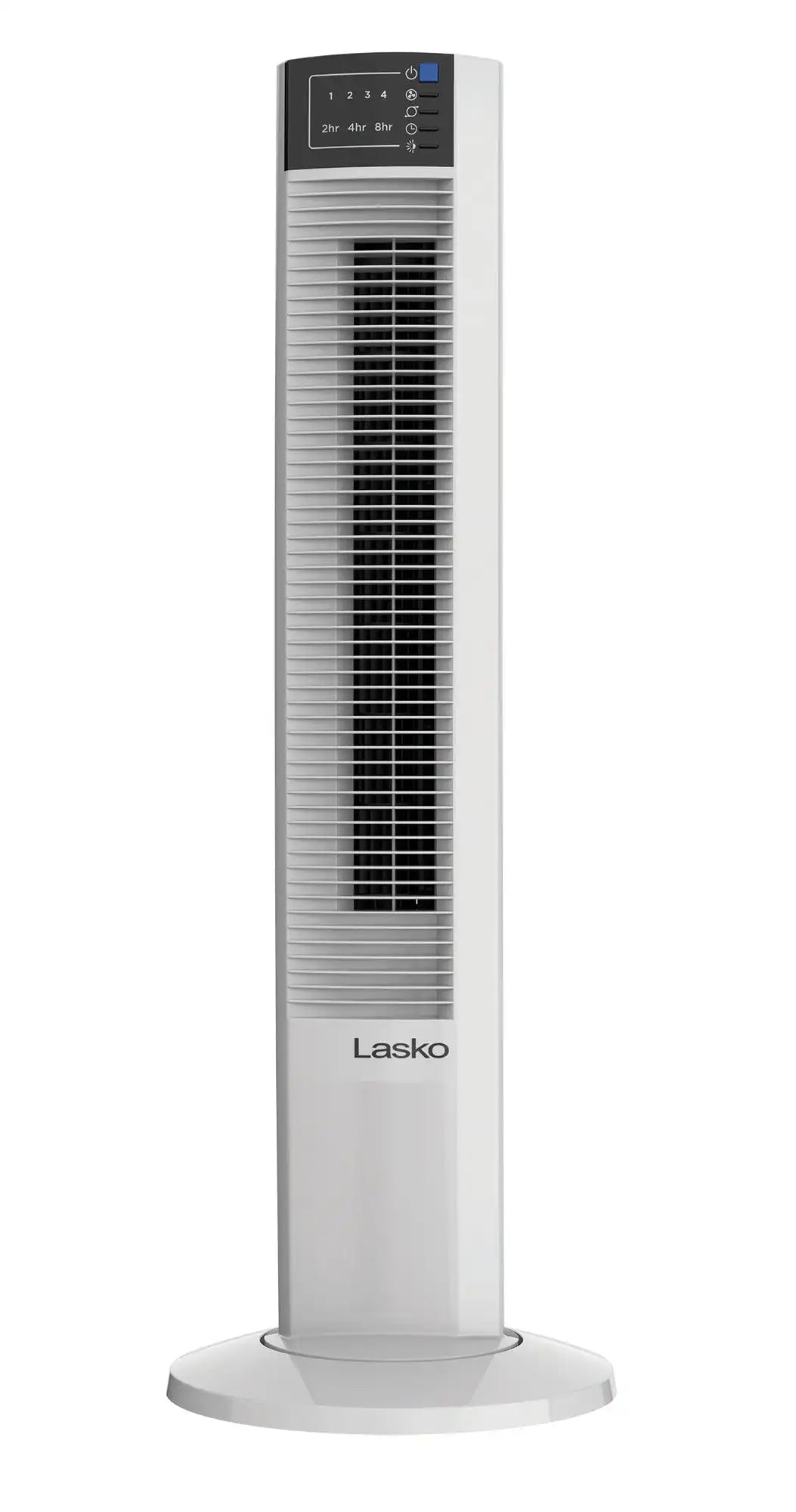 Lasko Wind Tower® 36" Tower Fan (4-speed, remote, timer, white)