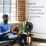 Lasko Performance 12" Table Top Fan (3-speed, manual, black)