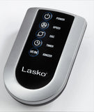 Lasko Xtra Air 48" Tower Fan (4-speed, remote, timer, black/silver)