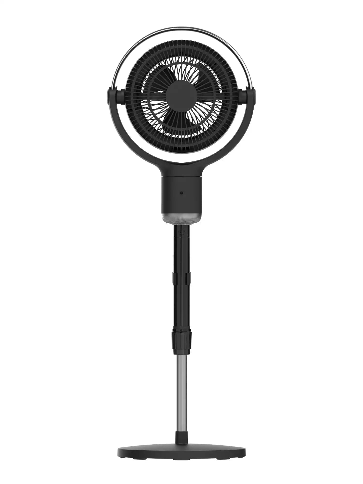 Lasko Whirlwind™ Orbital Pedestal Fan (24-speed, remote, 150° oscillation, black)