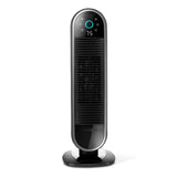 Lasko Aria™ 22" Ceramic Tower Heater (3 heat settings, remote, timer, smart, black)