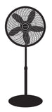 Lasko Cyclone® 18" Pedestal Fan (3-speed, manual, black)