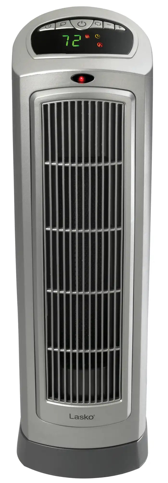 Lasko 1500W Digital Ceramic Space Heater with Remote, 755320, Silver