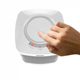 Lasko 8" Bathroom Ceramic Heater (2 heat settings, timer, ALCI saftey plug, white)