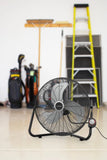 Lasko QuickMount® 20" High Velocity Floor & Wall Mount Fan (3-speed, manual, black)