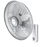 Air King 18" 1/20 HP Commercial Grade Wall Mount Fan (3-speed, remote, timer, white)