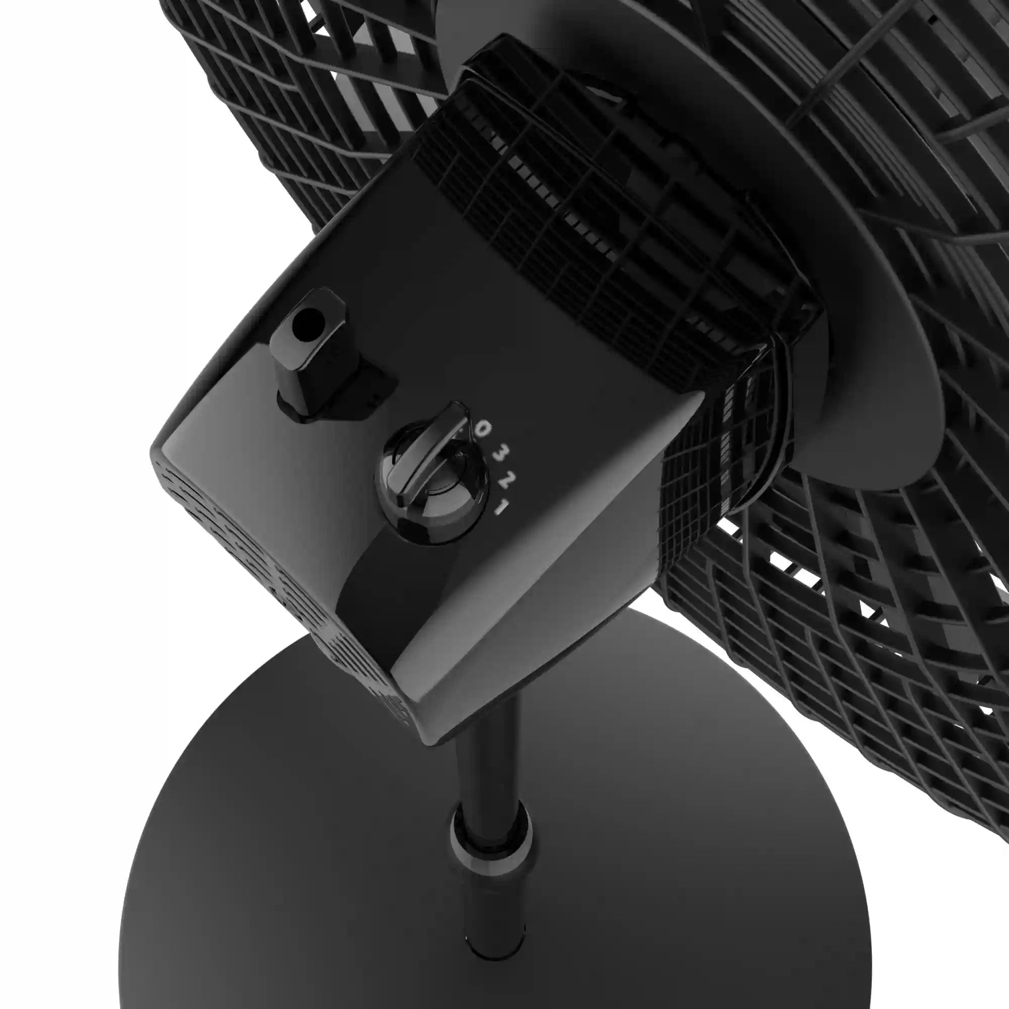 Lasko Cyclone® 18" Pedestal Fan (3-speed, manual, black)