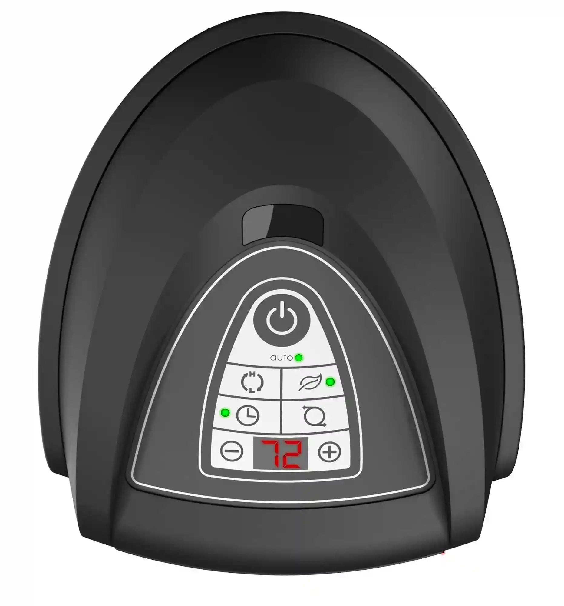 Lasko 23" Ceramic Tower Heater (2 heat settings, remote, timer, thermostat, tip-over switch, black)