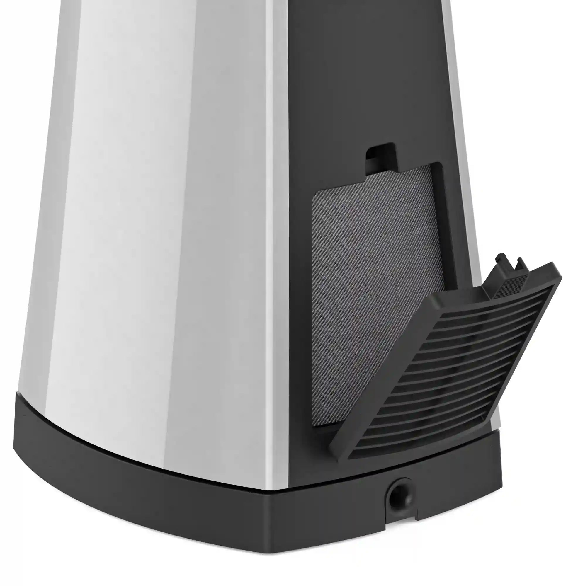Lasko Air Logic 27" Bladeless Tower Heater (2 heat settings, remote, timer, white/gray)