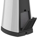 Lasko Air Logic 27" Bladeless Tower Heater (2 heat settings, remote, timer, white/gray)