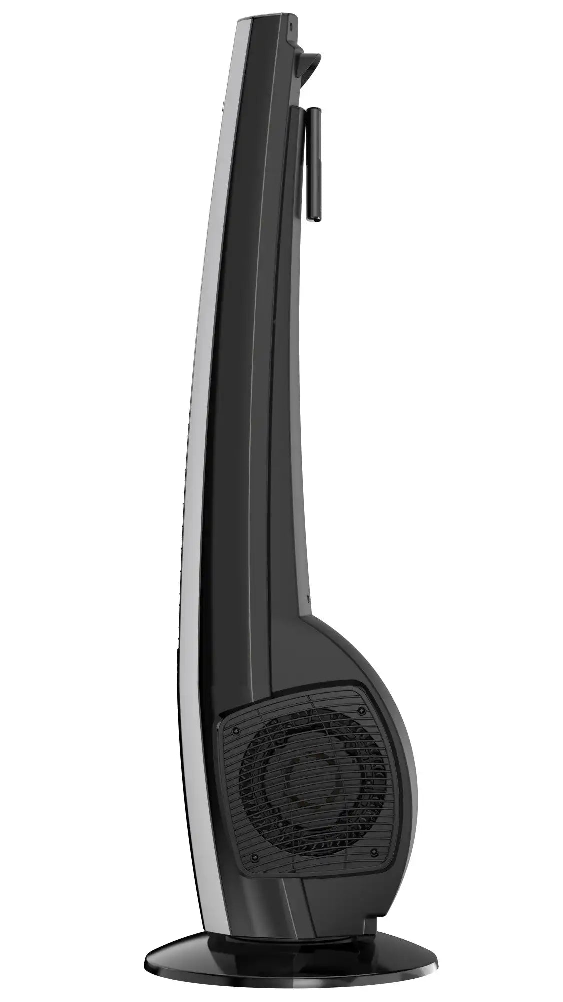 Lasko 38" Hybrid Tower Fan (4-speed, remote, timer, black/silver)