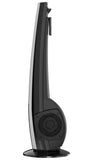 Lasko 38" Hybrid Tower Fan (4-speed, remote, timer, black/silver)