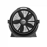 Lasko Wind Machine® 20" Air Circulator Floor Fan (3-speed, manual, 360° airflow, black)