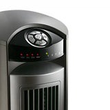 Lasko Wind Curve® 42" Tower Fan (3-speed, remote, timer, silver)
