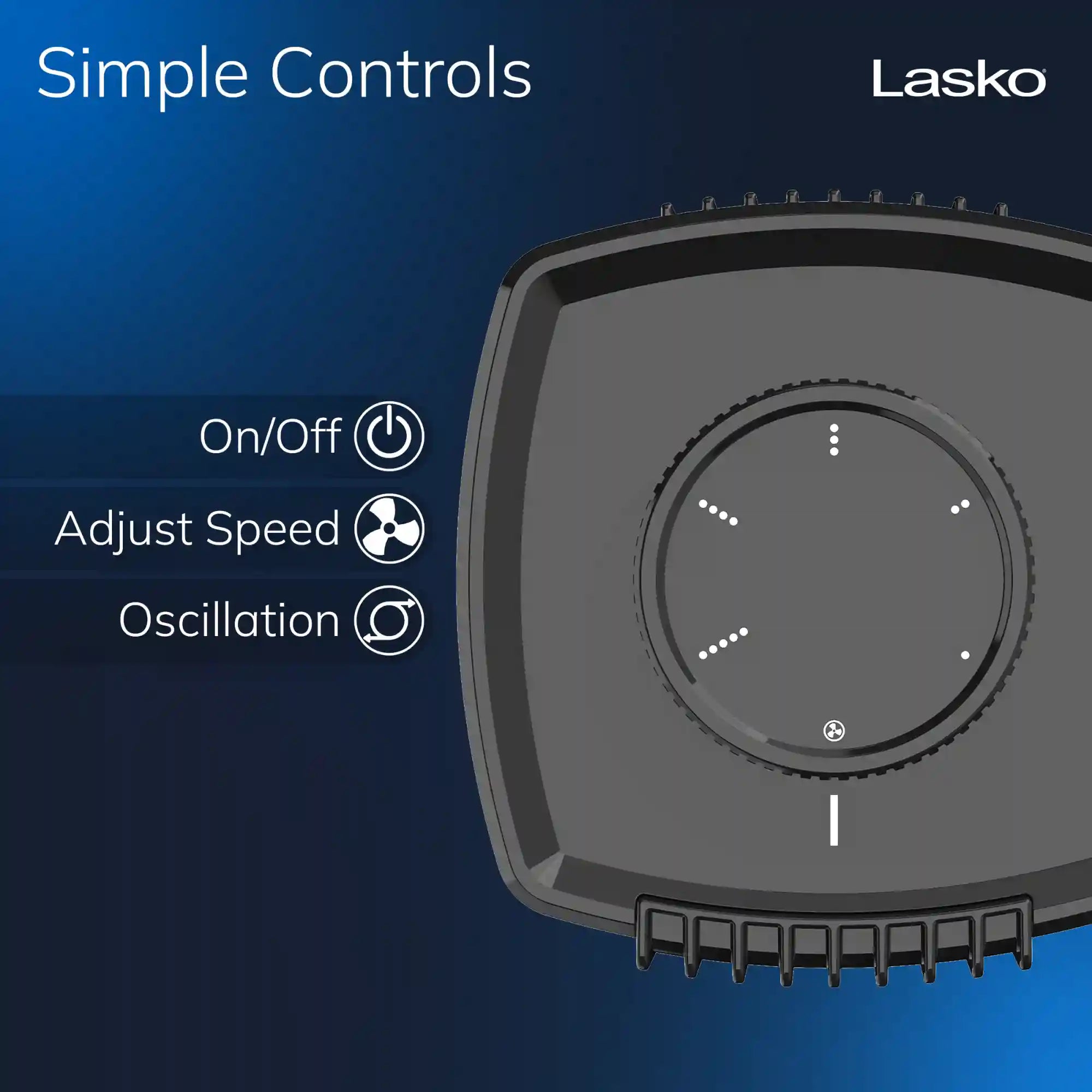 Lasko SlumberBreeze 2-in-1 Table Fan and White Noise Machine, SB100, Black