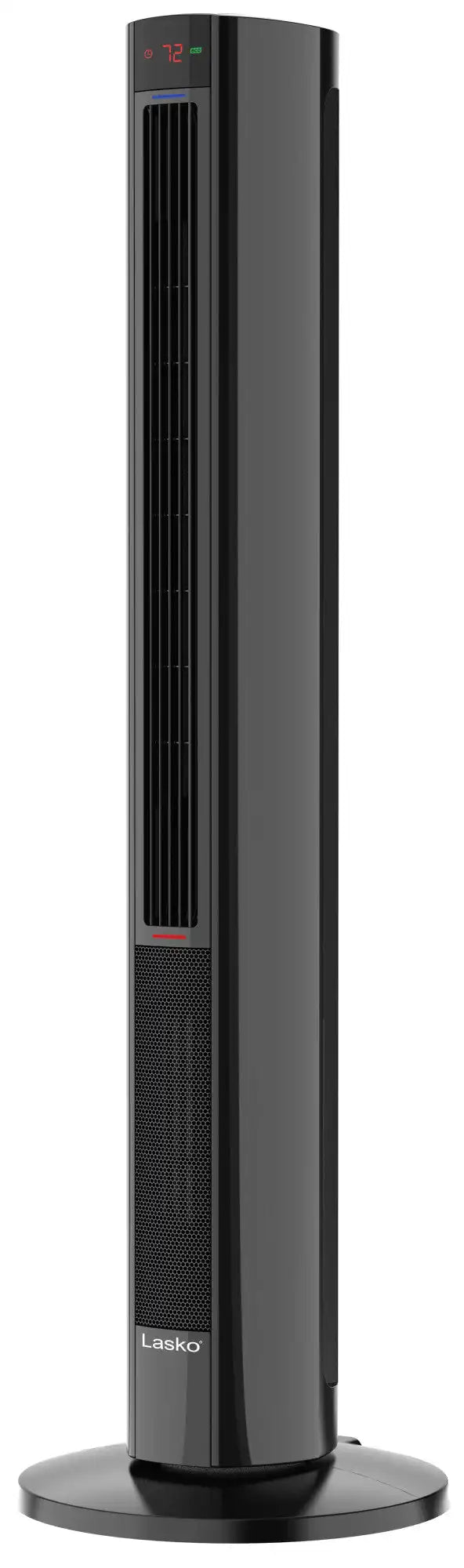 Lasko 1500W Oscillating All Season Tower Fan & Space Heater with Timer & Remote, FH610, Black