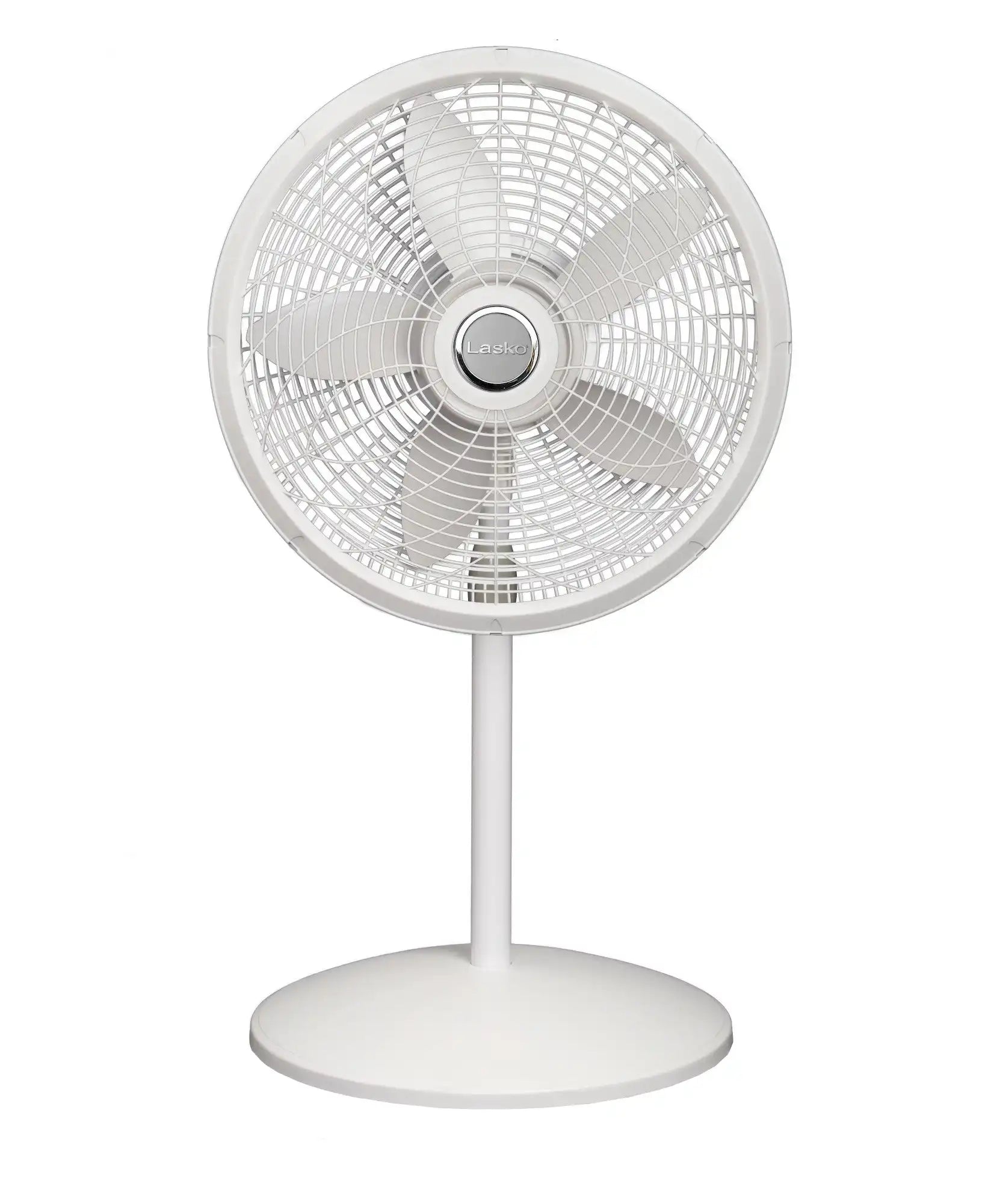 Lasko Performance 18" Pedestal Fan (3-speed, manual, white)