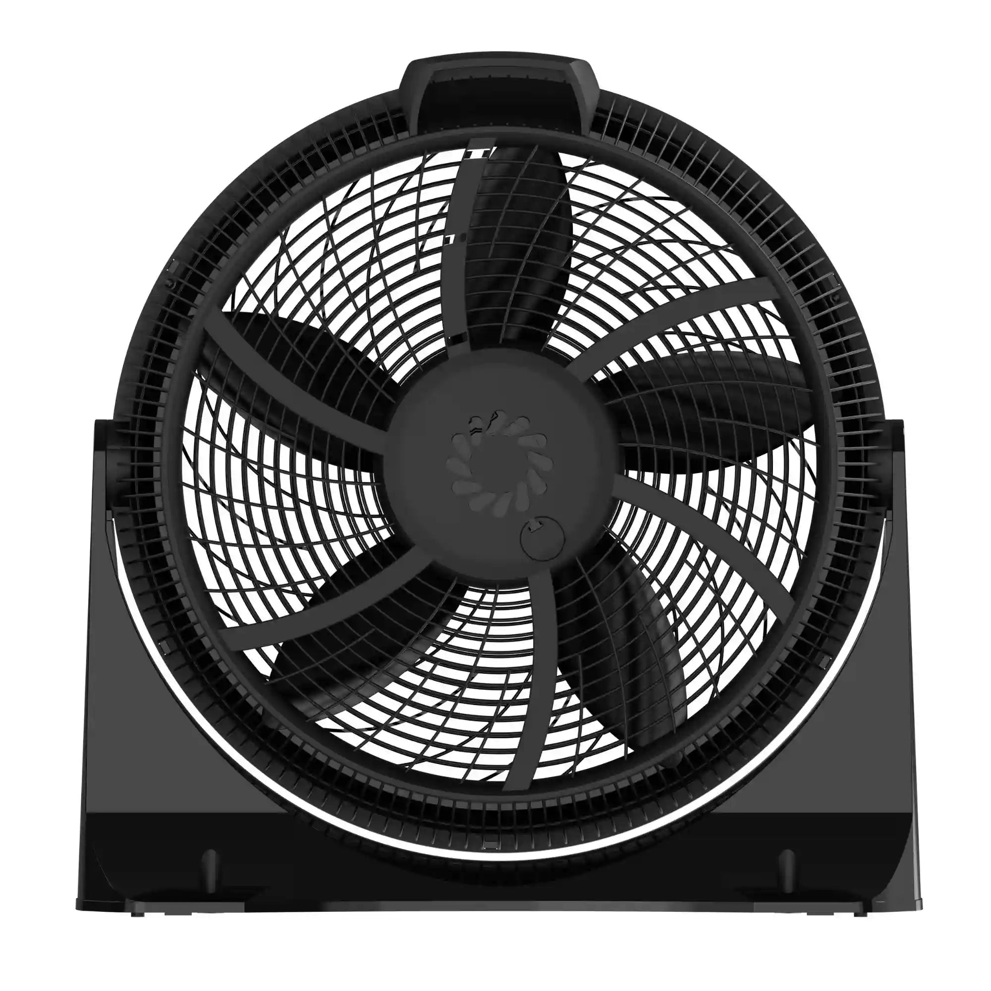 Lasko Cyclone® 20" Air Circulator Floor Fan (4-speed, remote, timer, 90° airflow, black)