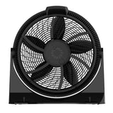 Lasko Cyclone® 20" Air Circulator Floor Fan (4-speed, remote, timer, 90° airflow, black)