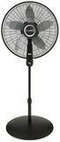 Lasko 20" Pedestal Fan (4-speed, remote, timer, black)