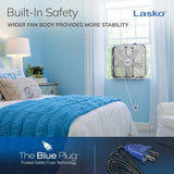 Lasko Weather-Shield® Performance 20" Box Fan (3-speed, manual, white)
