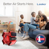 Lasko X12900 X-Blower Multi-Position Utility Blower Fan with USB Port