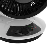 Lasko Whirlwind EcoQuiet DC 7" Orbital Air Circulator Fan (12-speed, remote, timer, white)
