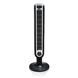Lasko 36" Tower Fan (3-speed, remote, timer, 60° oscillation, black)