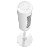 Lasko RTF WhisperForce™ DC 54" Pedestal Tower Fan (8-speed, remote, timer, white)