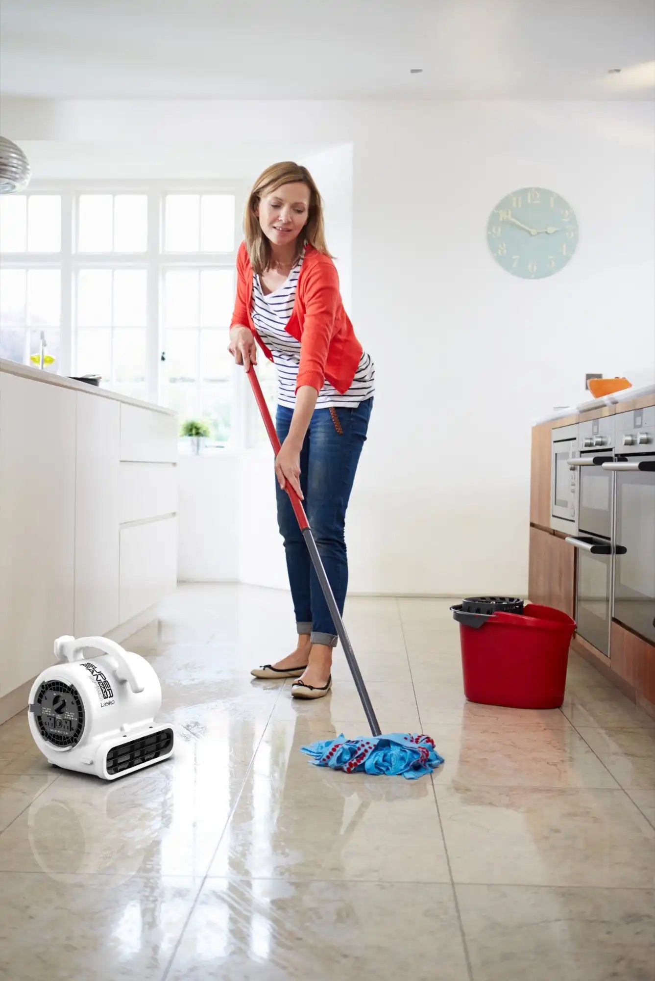 Lasko SF-20-G2 Super Fan Max Multi-Purpose Compact Air Mover, Gray