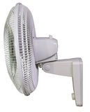 Air King 16" 1/20 HP Commercial Grade Wall Mount Fan (3-speed, manual, white)