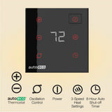 Lasko Elite Collection 1500W Ceramic Tower Space Heater with Tip-Over Switch, CT22445