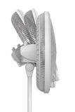 Lasko Cyclone® 18" Pedestal Fan (3-speed, manual, white)