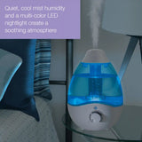 Lasko UH200 Ultrasonic Cool Mist Humidifier with Scent Tray and Nightlight