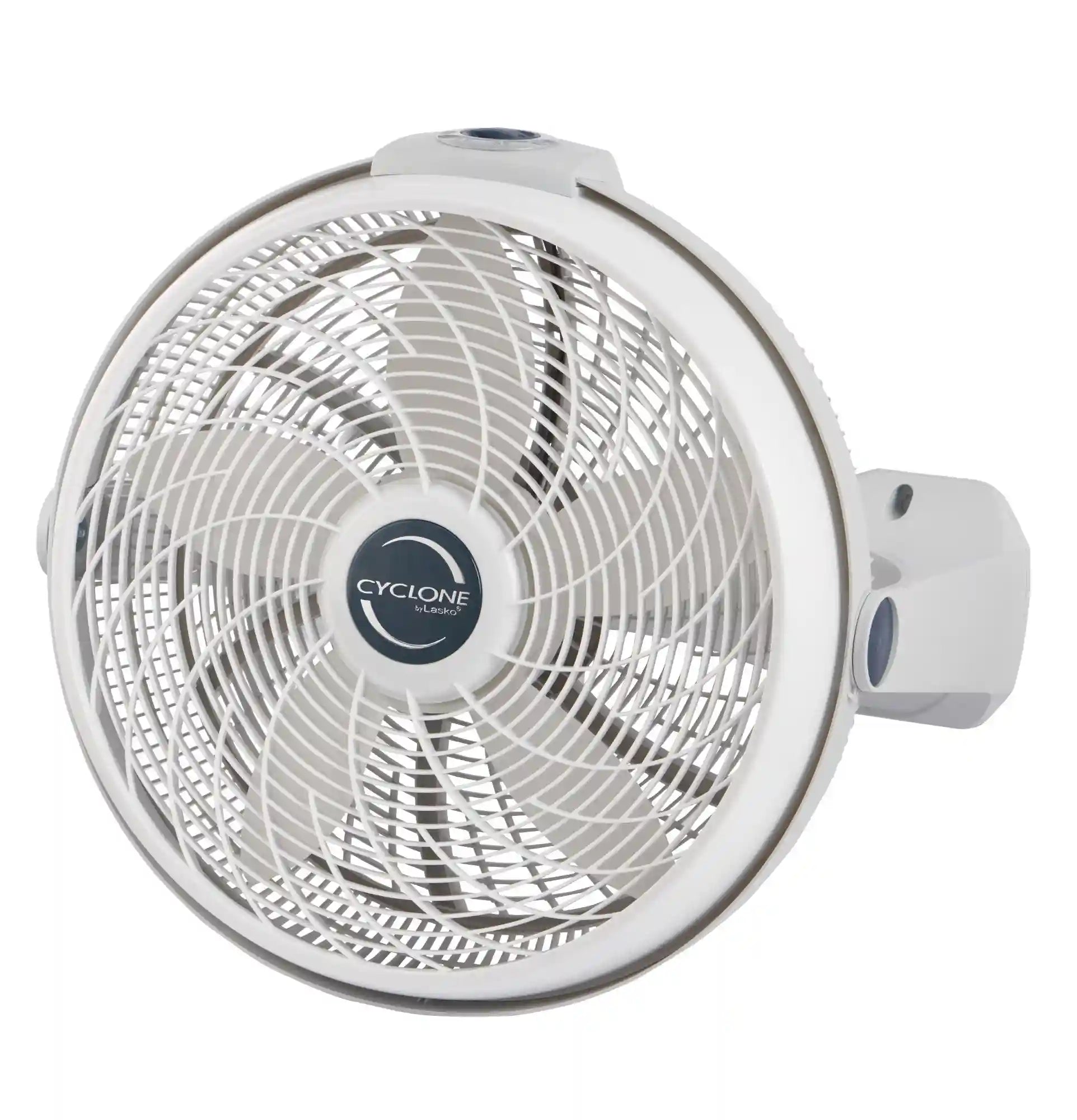 Lasko Cyclone® 20" Air Circulator Floor Fan (3-speed, manual, 90° oscillation, white)