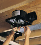 Air King 50 CFM Snap-In Exhaust Fan (ENERGY STAR® Certified, ceiling mounted, light, white)